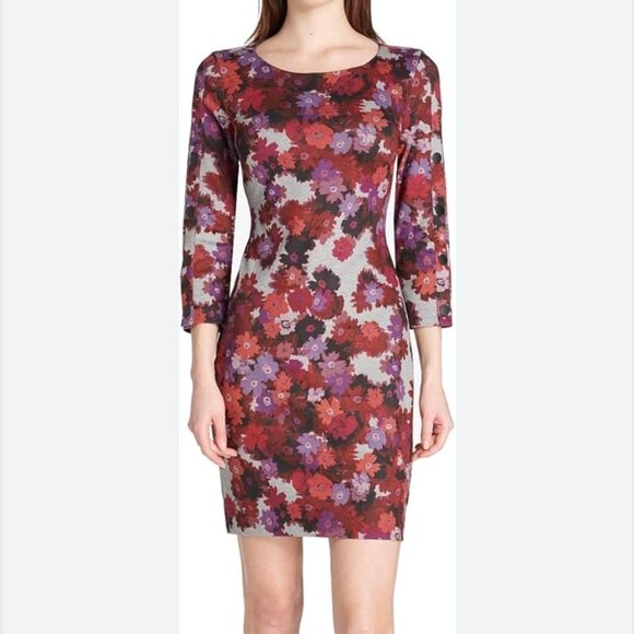 Tommy Hilfiger Mini Floral Casual Sheath Dress, size 2 - Picture 1 of 13
